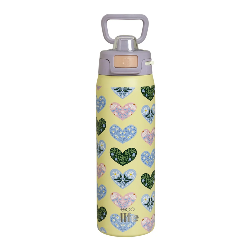 ECO LIFE BLOSSOM HEARTS THERMOS 650ML